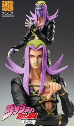 Medicos Entertainment Jojo'S Bizarre Adventure*Super Action Statue JoJo's Bizarre Adventure Leone Abbacchio Ver.BLACK Figure