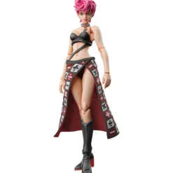 Medicos Entertainment Super Action Statue JoJo's Bizarre Adventure Part. V Trish Una Ver. BLACK Figure