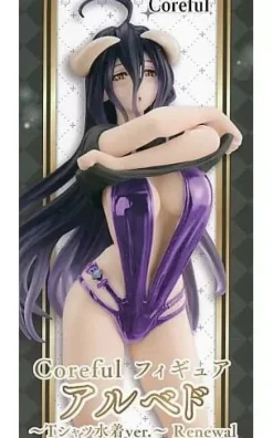 TAITO Figure*Overlord IV Albedo Coreful T-Shirt Swimsuit Ver Renewal Figure JAPAN