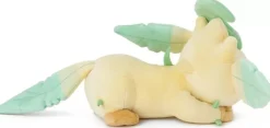 TAKARA TOMY ARTS Pokemon Suya Suya Plush Doll S Leafeon JAPAN OFFICIAL
