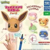 Takara Tomy A.R.T.S Mascot*Takara Tomy Arts Pokemon Face Ring Mascot Part2 All 5 types Capsule Toy JAPAN
