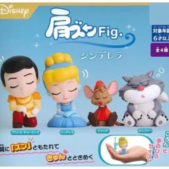 Takara Tomy A.R.T.S Shoulder Zun Fig. Cinderella Complete Set Figure Capsule Toy