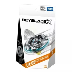 Takara Tomy Beyblade*Beyblade X UX-08 Starter Silver Wolf 3-80FB JAPAN OFFICIAL