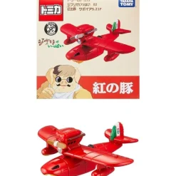 TakaraTomy Tomica*Takara Tomy Dream Tomica Studio Ghibli 02 Porco Rosso Savoia S.21F JAPAN
