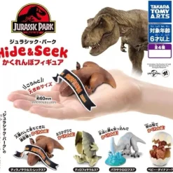 Takara Tomy Figure|Capsule Toy*Jurassic Park Hide & Seek Figure Complete Set Capsule Toy JAPAN