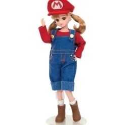 Takara Tomy Doll*Licca Chan Super Mario Daisuki Licca Chan LD-33 Doll JAPAN OFFICIAL