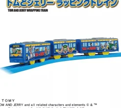 TAKARA TOMY Pla-Rail*Plarail Tom and Jerry Wrapping Train JAPAN OFFICIAL