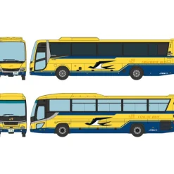 Tomytec Other Toys & Hobbies*The Bus Collection JR Tokai Bus Yellow Bus 2Car Set 1/150 JAPAN OFFICIAL