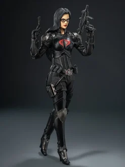 Three Zero Figure*FigZero G.I. Joe Baroness Action Figure JAPAN OFFICIAL