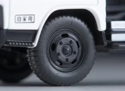 Tomytec Tomica*Tomica Limited Vintage NEO LV-N343b Fusou Canter Garbage Truck White with Figure