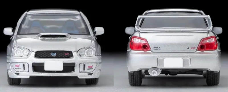 Tomytec Tomica Limited Vintage NEO LV-N336b Subaru Impreza WRX STi Silver 2003 Model