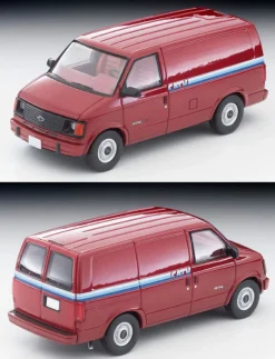 Tomytec Tomica*Tomica Limited Vintage NEO 1/64 LV-N344a Chevrolet Astro Van Red JAPAN OFFICIAL