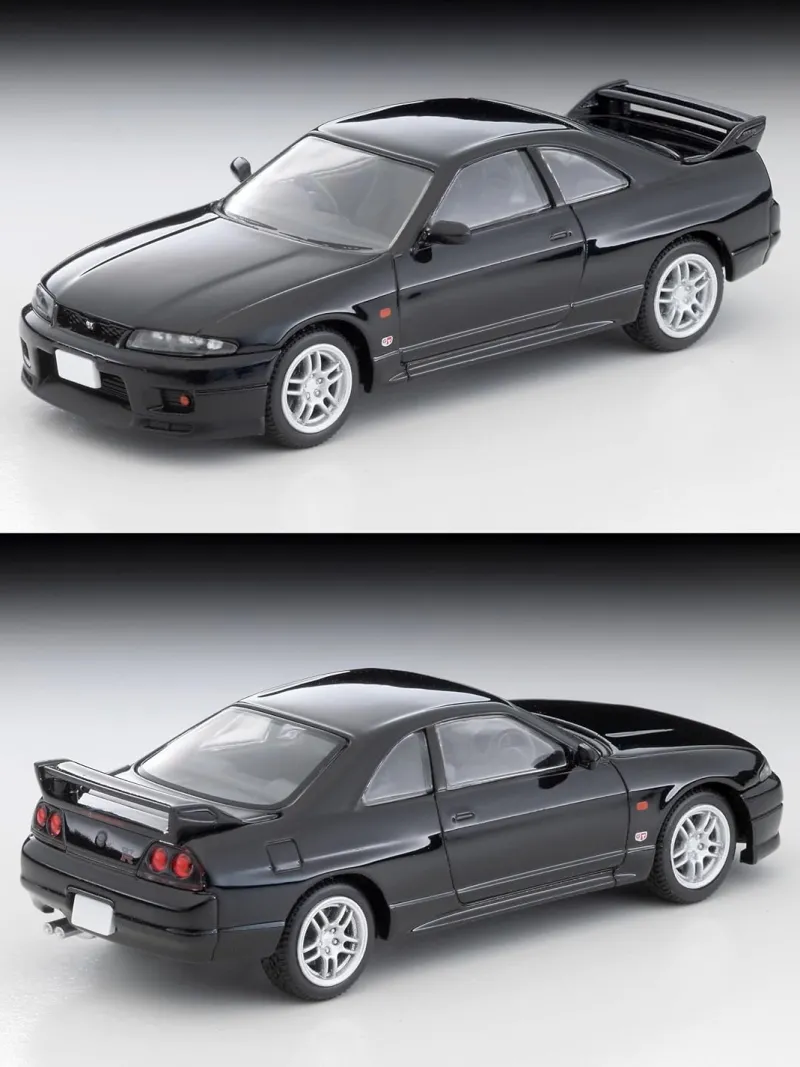 Tomytec Tomica*Tomica Limited Vintage NEO LV-N308d Nissan Skyline GT-R V-spec Black 95 Model
