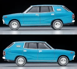 Tomytec Tomica Limited Vintage Neo 1/64 Nissan Skyline Wagon 1800 Sporty GL Blue 1972