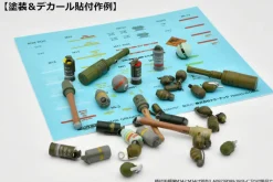 Tomytec LittleArmory LD046 Hand Grenade Set 1/12 Model Kit JAPAN OFFICIAL