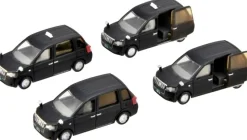 Tomytec The Car Collection Basic Set Select Japan Taxi Black 1/150 JAPAN