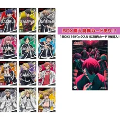 Ensky Tougen Anki Clear Card Collection First Press Limited 16Pack Box TCG Candy Toy