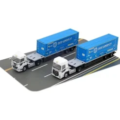 Tomytec Trailer Collection NX Nippon Express 31ft Container Trailer 2Car Set A JAPAN