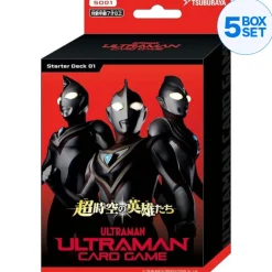BANDAI Ultraman Card Game Choujikuu no Eiyuu-tachi Started Deck 01 SD01 TCG JAPAN