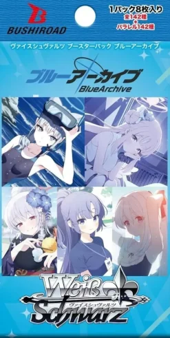 BUSHIROAD Cards|Weiss Schwarz*Weiss Schwarz Blue Archive Booster Pack Box TCG JAPAN OFFICIAL