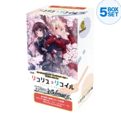 Bushiroad Weiss Schwarz Lycoris Recoil Premium Booster Pack Box TCG JAPAN OFFICIAL