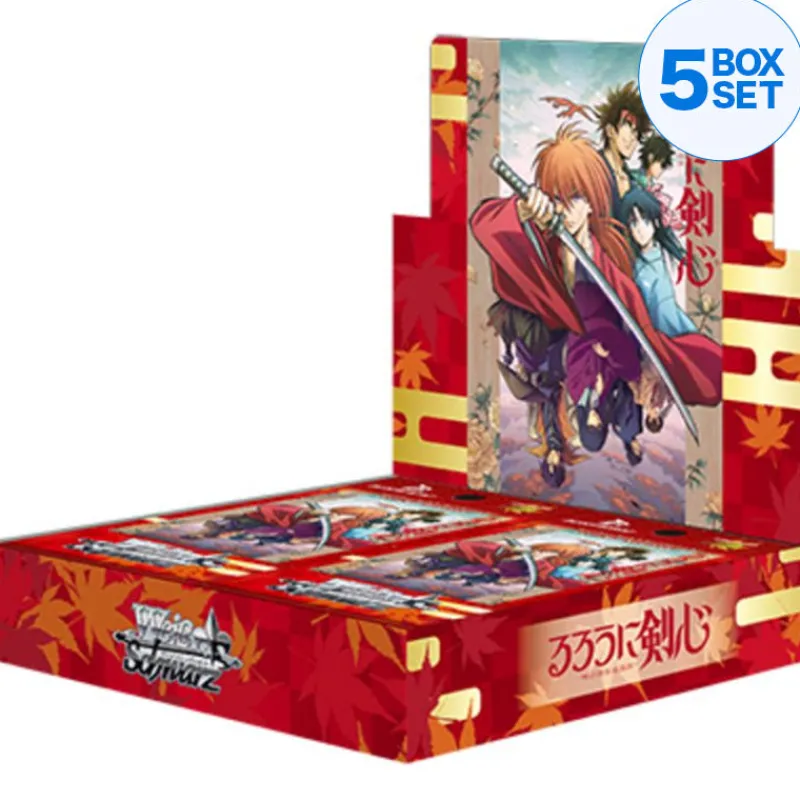 BUSHIROAD Weiss Schwarz Rurouni Kenshin Meiji Swordsman Romantic Story Booster Pack TCG