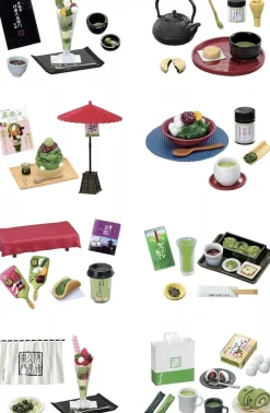 RE-MENT Welcome to the World of Tea Kyoto Ujicha Itohkyuemon All 8 types Figure JAPAN