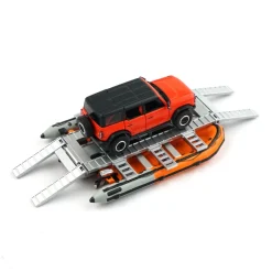 XCARTOYS Ford Bronco Gen. 6 Orange All Terrain Crossing Gear Set 1/64 JAPAN