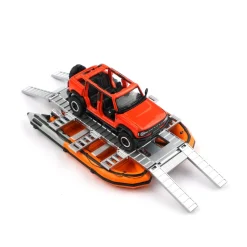 XCARTOYS Ford Bronco Gen. 6 Orange All Terrain Crossing Gear Set 1/64 JAPAN