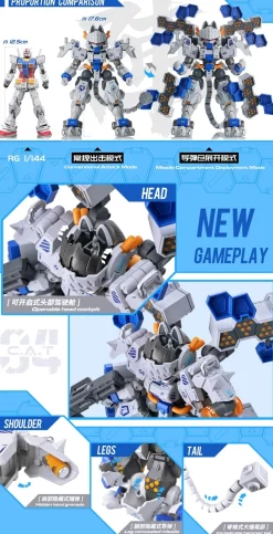 XIAOT Figure*x IRON ROARS C.A.T-04 Zhen 1/60 Plastic Model Kit JAPAN OFFICIAL