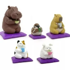 Yell Figure|Capsule Toy*Hokkori Biyori Set of 5 Capsule Toy Figure JAPAN OFFICIAL