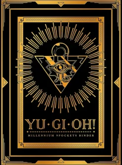 Shueisha Yu-Gi-Oh 9 Pocket Binder (YU-GI-OH! MILLENNIUM 9 POCKETS BINDER) Black JAPAN