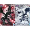 Banpresto Yu-Gi-Oh Duel Monsters Blue Eyes White Dragon Red Eyes Black Dragon Figure 2 Set