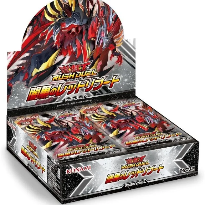 Konami Yu-Gi-Oh OCG Duel Monsters Rush Duel Dark Red Reboot Booster Pack Box TCG JAPAN