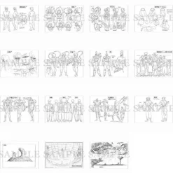 Movic Books*YuYu Hakusho Setting Material Collection Complete Set Book JAPAN OFFICIAL